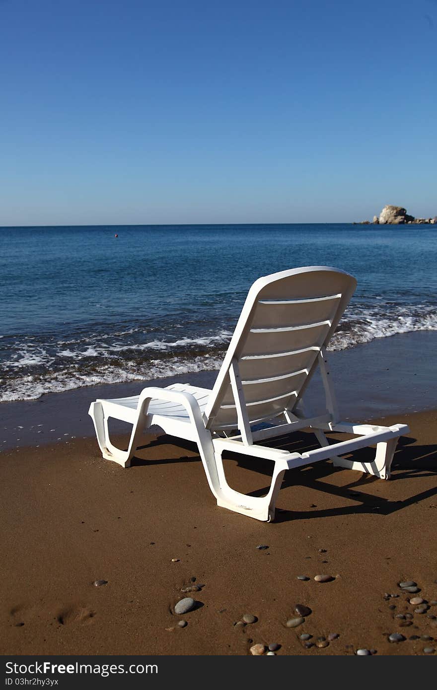 Summer. Crimea. Waves of Black sea