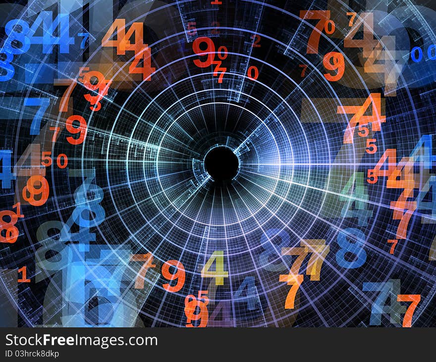 Elegant detailed grid lines and numbers rendered as background on the subject of science, technology, geometry and mathematics. Elegant detailed grid lines and numbers rendered as background on the subject of science, technology, geometry and mathematics