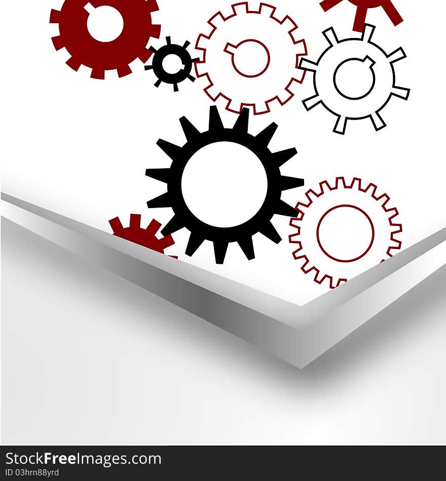 Machine Gear Wheel Cogwheel Vector