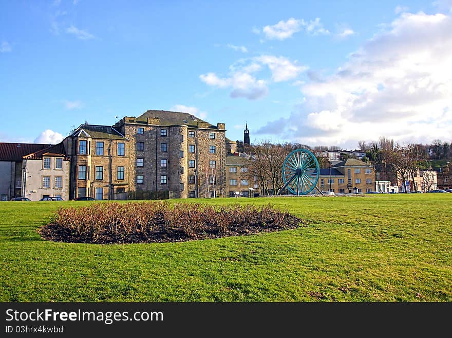 Boness, a small town in Scotland. Boness, a small town in Scotland