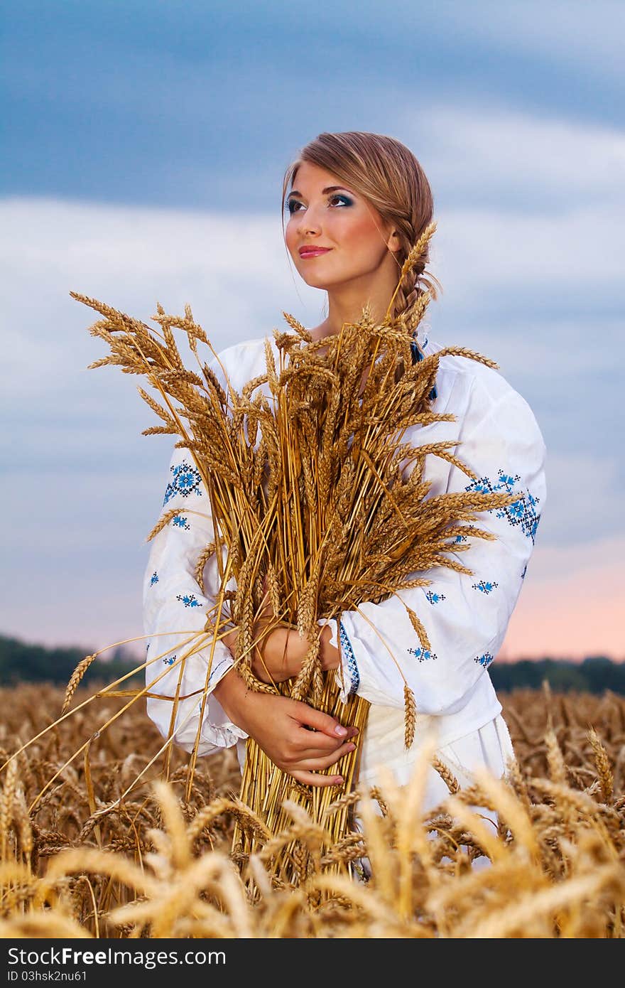 Girl In Field