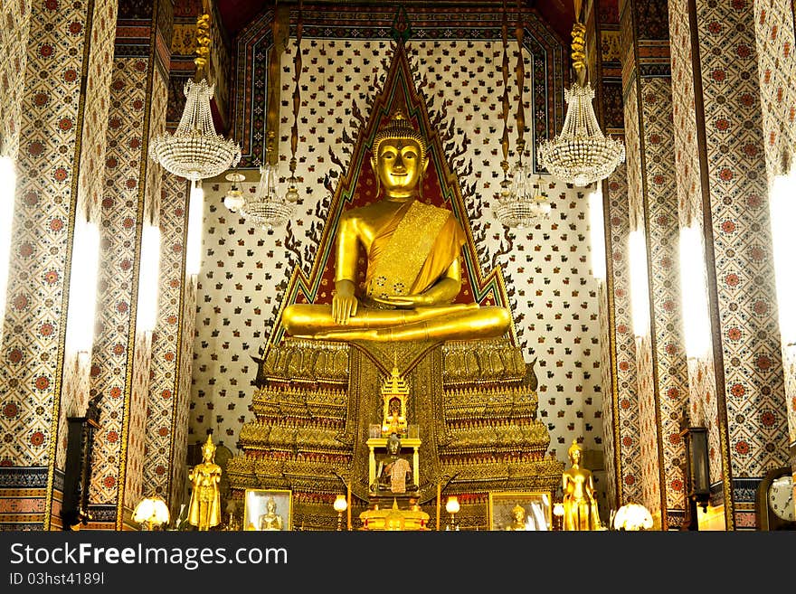 Golden Buddha The Art Of Temple