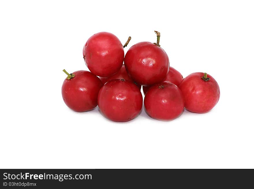 Red and ripe batoko plum can be eaten fresh after had been preserved or after juiced.