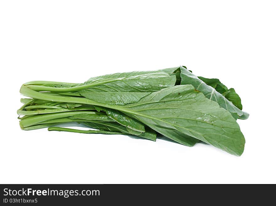 Choy sum is a kind of Chinese green vegetables