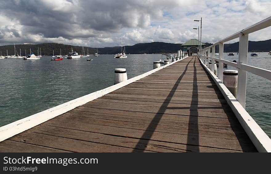 A pier near the Palm Beach, Sydney