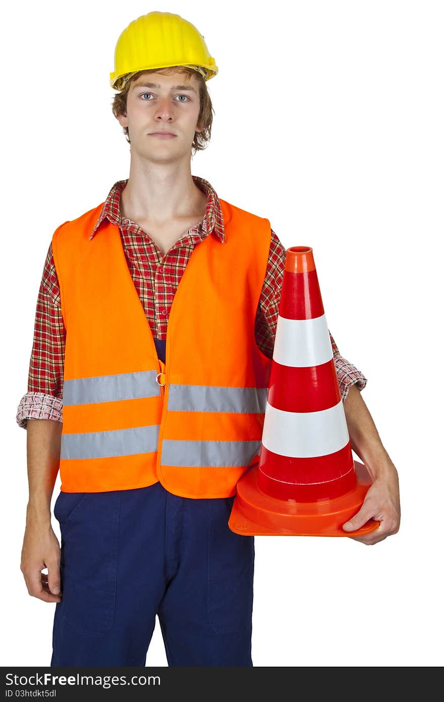 High visibility vest