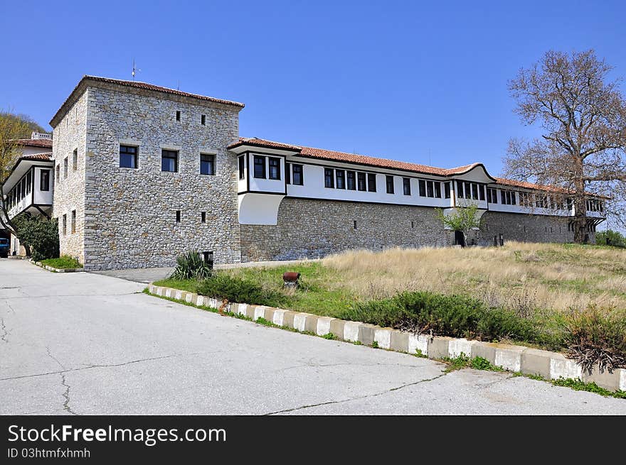 Gorni voden monastery near assenovgrad in bulgari