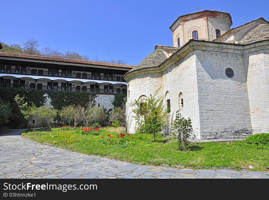 Gorni voden church near assenovgrad in bulgaria