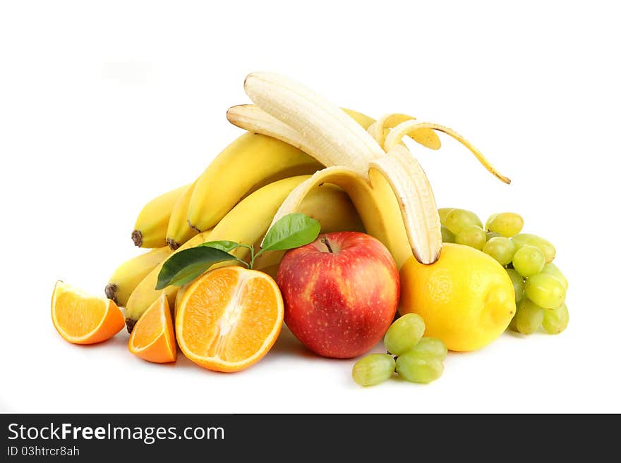 Composition from various fresh exotic fruit