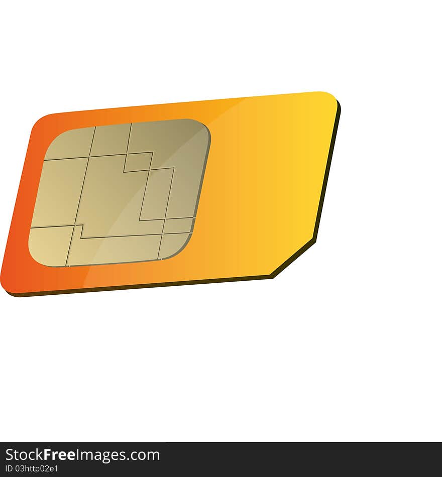 Sim card for mobile phone