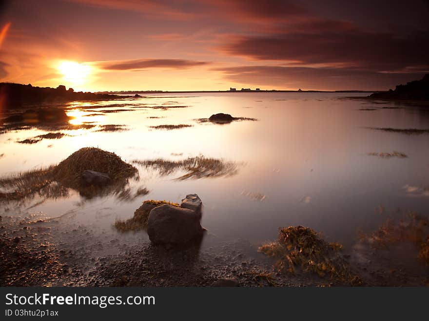 Seacape picture taken in Hafnarfjordur. Seacape picture taken in Hafnarfjordur