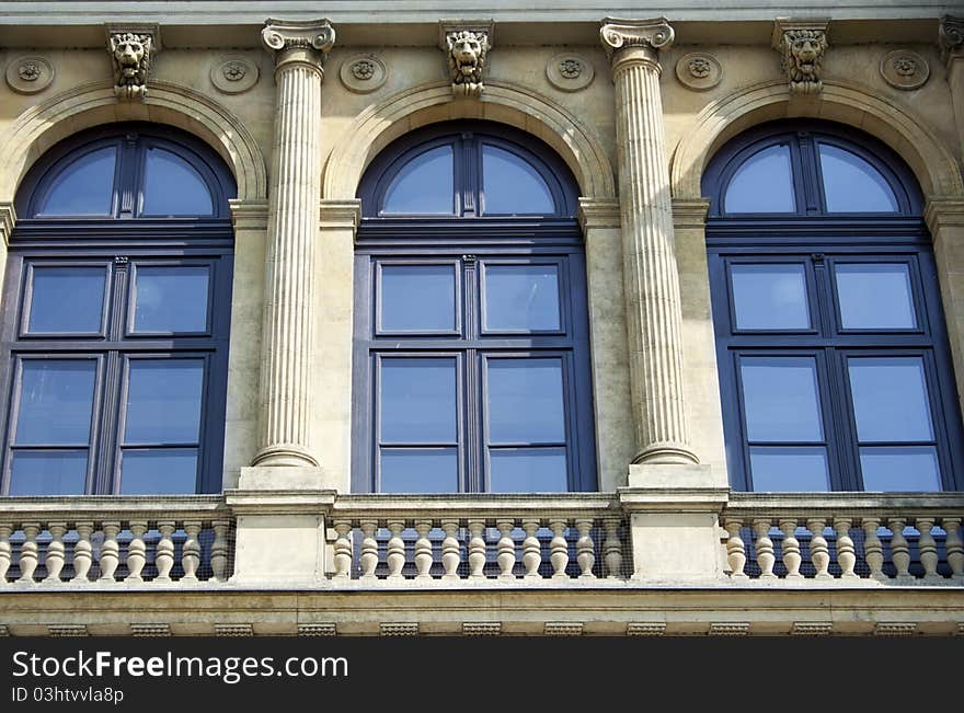 Windows With Archways And Colonnades, Raw