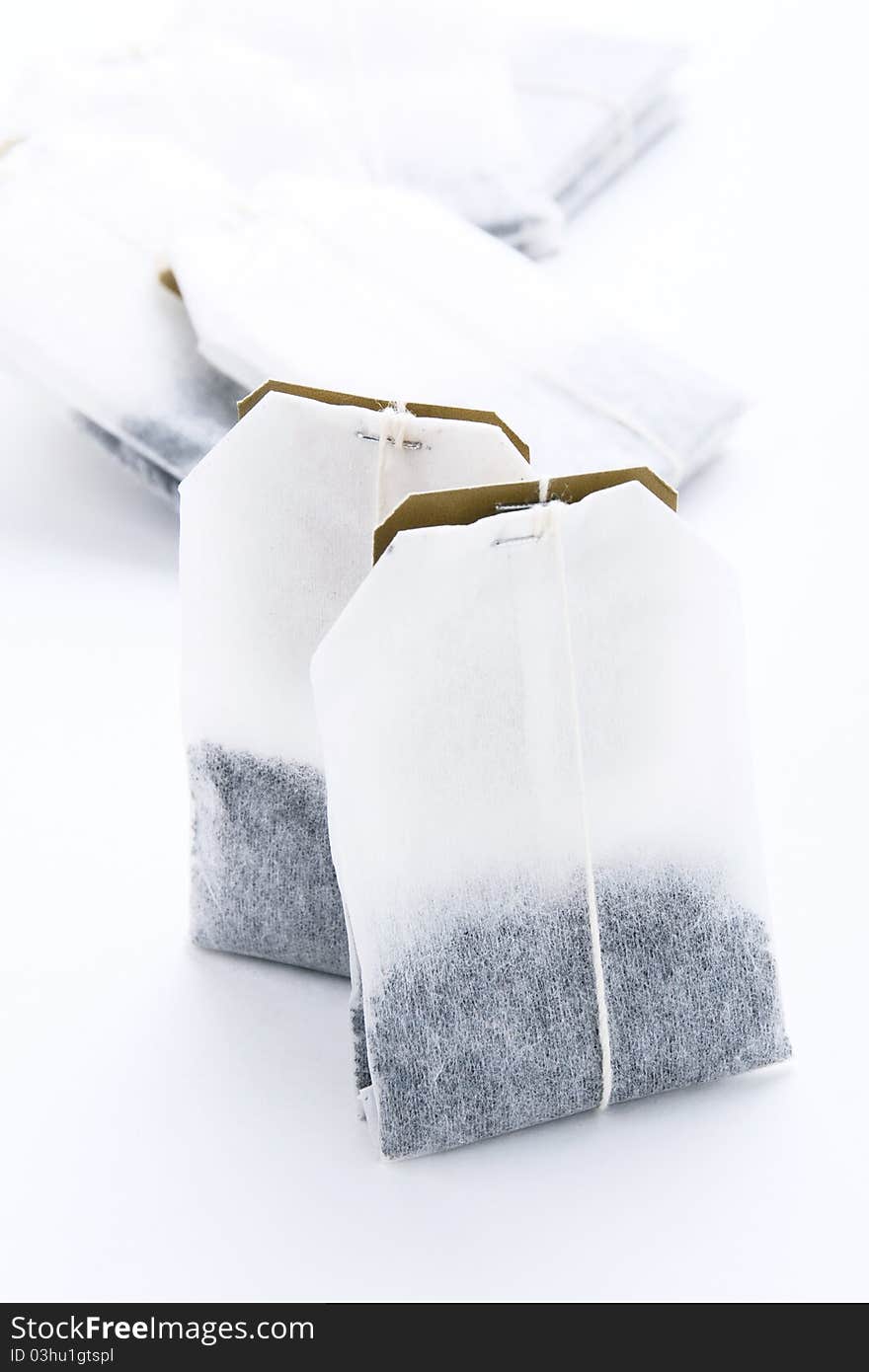 Close-up Of Tea Bags