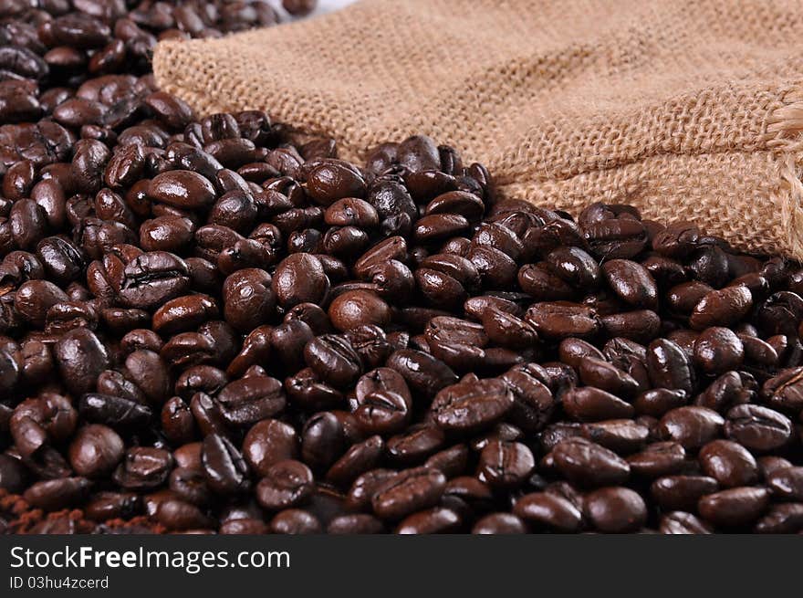 A Lot Of Coffee Beans