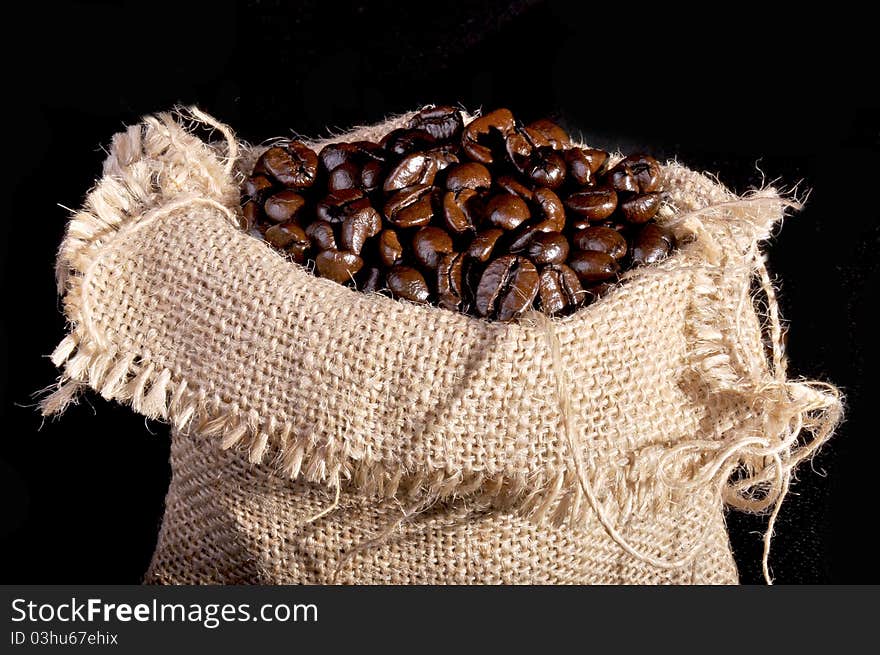 A Lot Of Coffee Beans