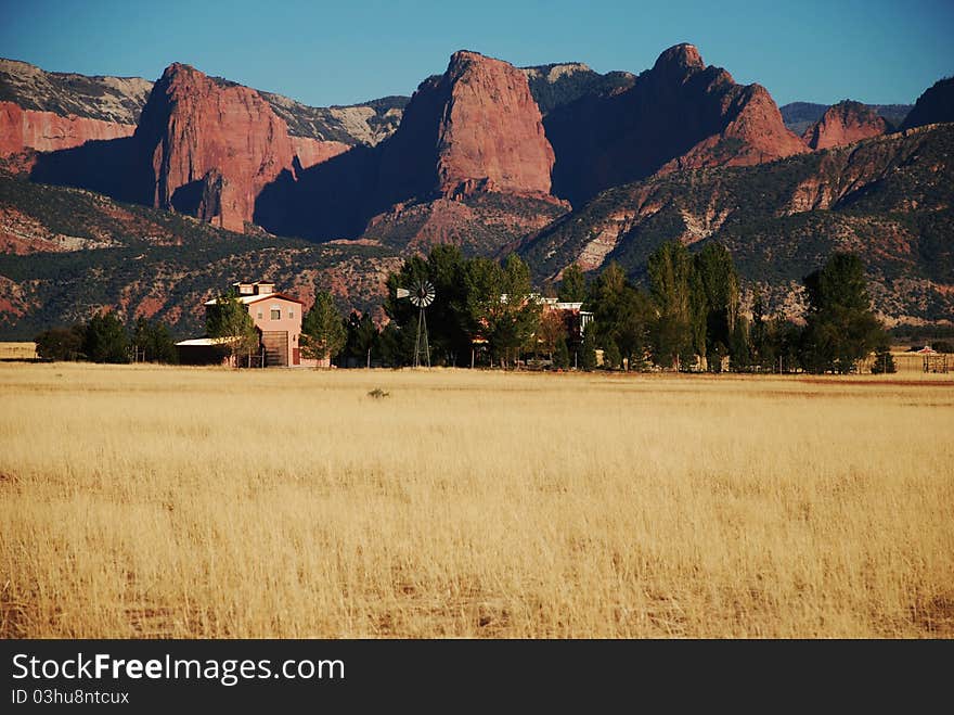 The inspiring cliffs of Kolob Canyon section of Zion National Park in Utah. The inspiring cliffs of Kolob Canyon section of Zion National Park in Utah.