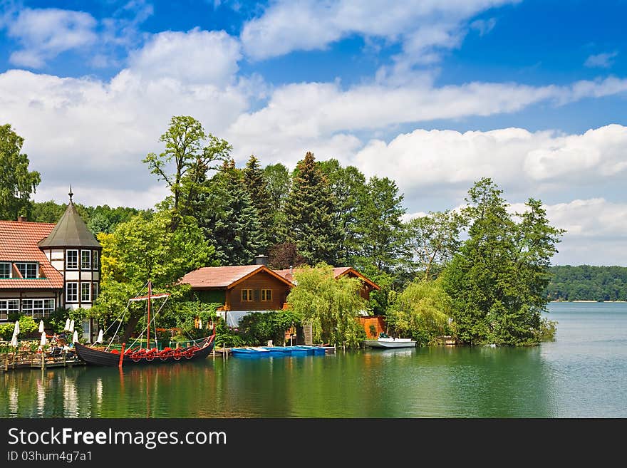 On a lake in Germany. On a lake in Germany.