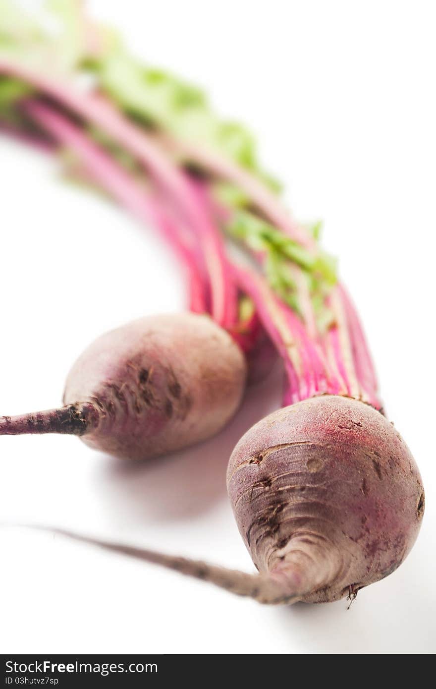 Two beets short depth of field