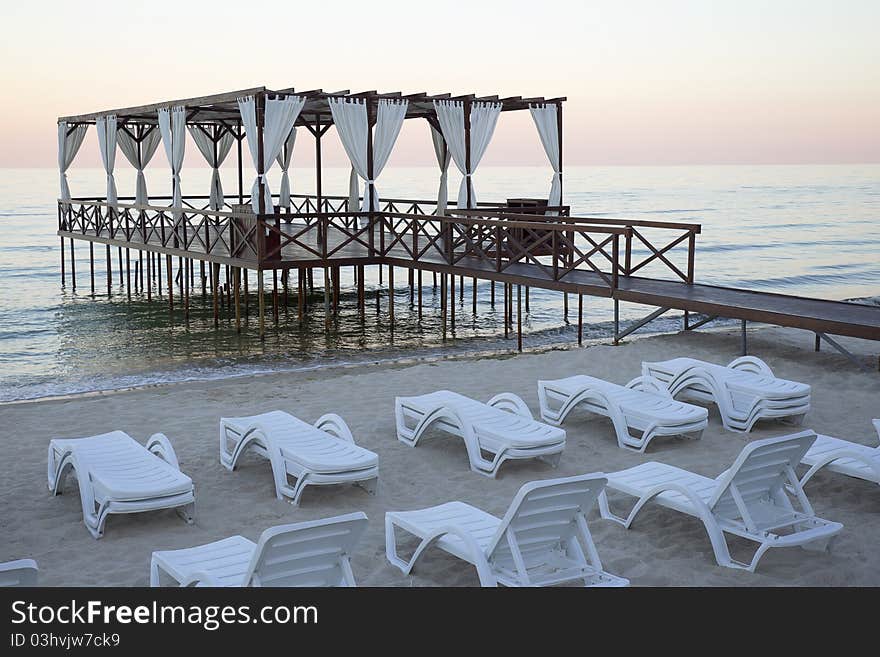 Cafe on the Black Sea