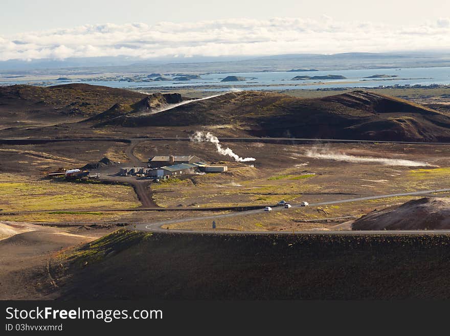 Myvatn Area Landscape - Iceland.