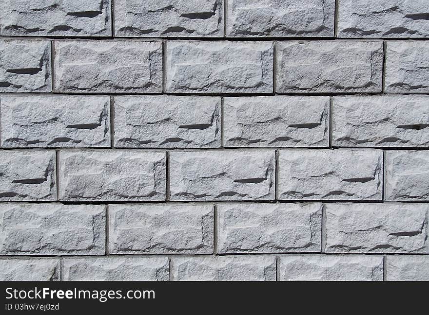 Texture of the gray bricks wall. Texture of the gray bricks wall