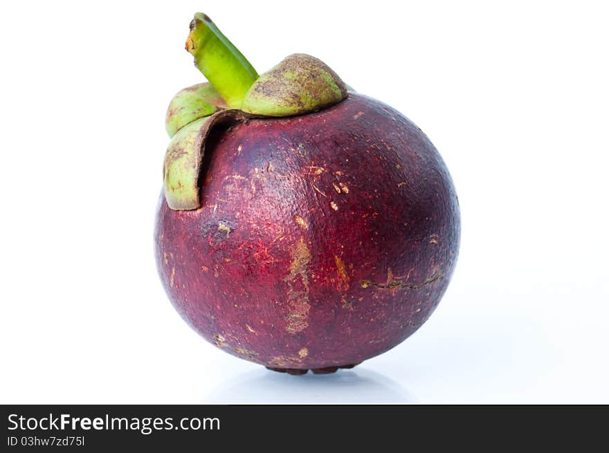 Mangosteen tropical fruit