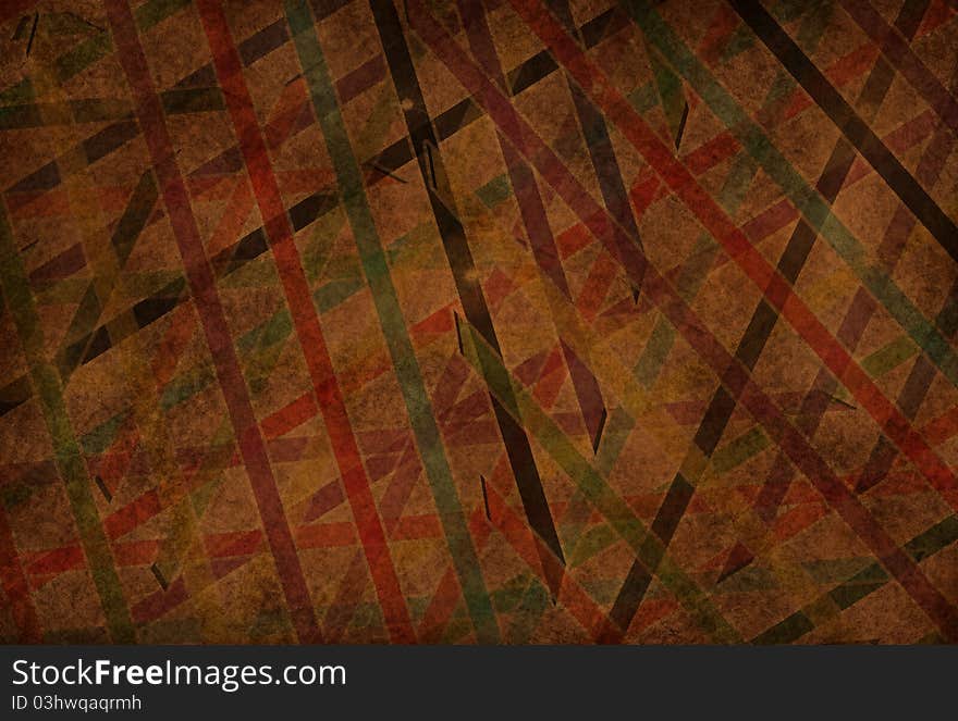 Grunge background with colored lines. Grunge background with colored lines