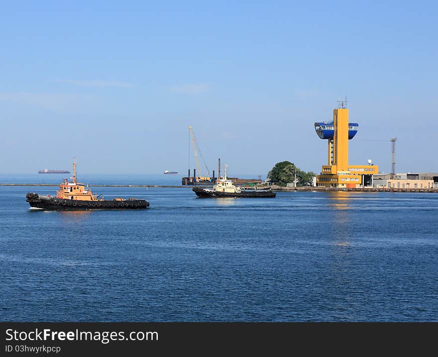 Tugboat At Speed