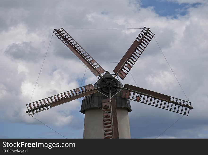 Windmill in Skerries north of Dublin. Windmill in Skerries north of Dublin