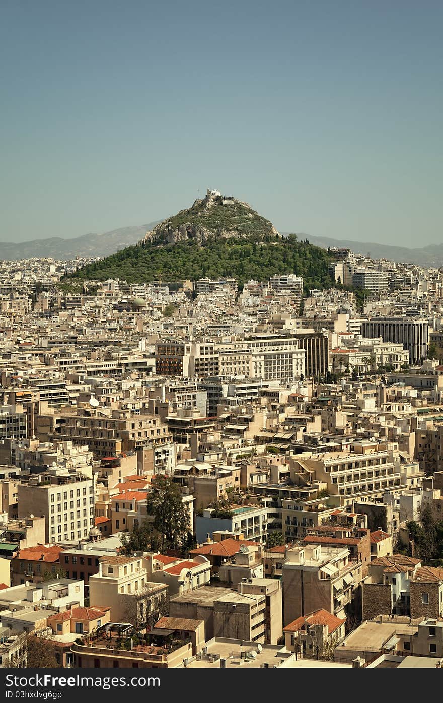 Lycabettus Hill, Athens, Greece