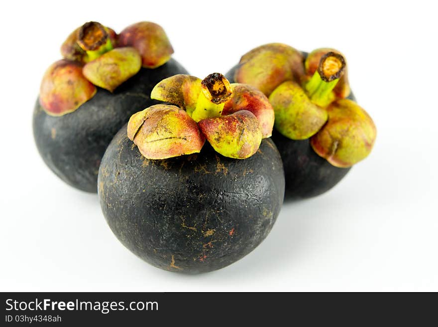 Fresh mangosteen