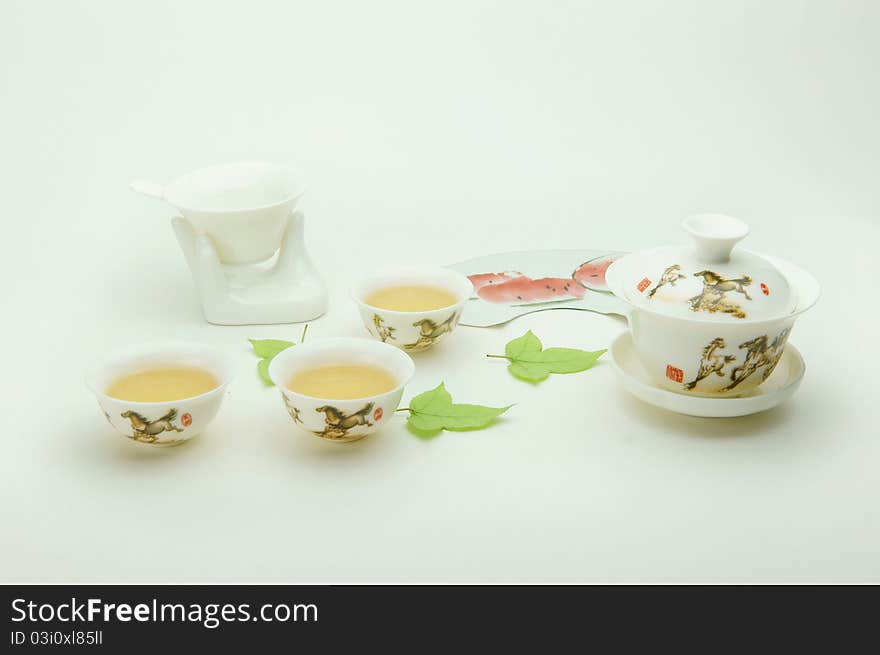 New bone china tea set