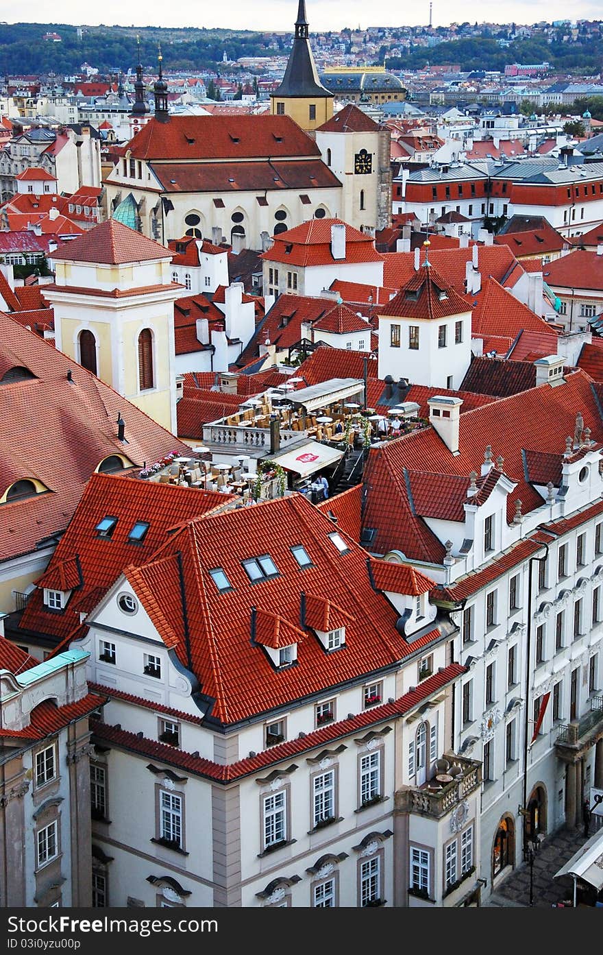 Roofs of Prague