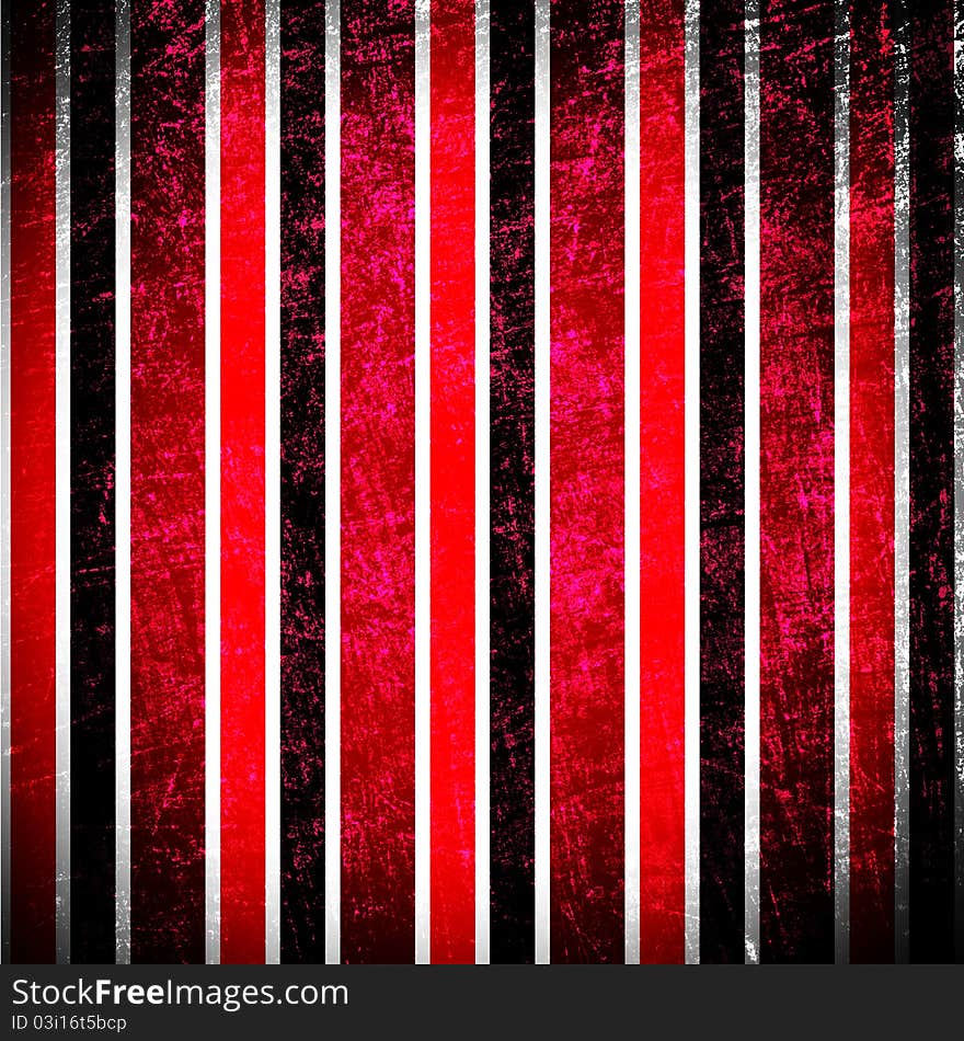 Stripes On Grunhe Background