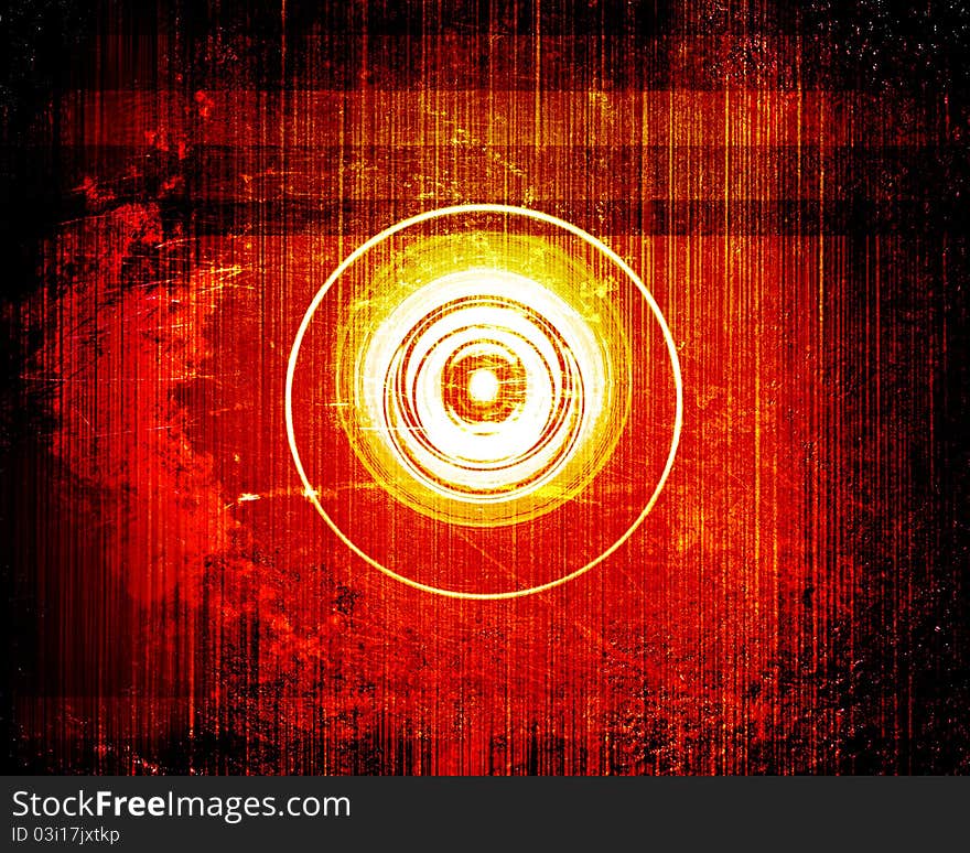 Grunge color sound abstraction background