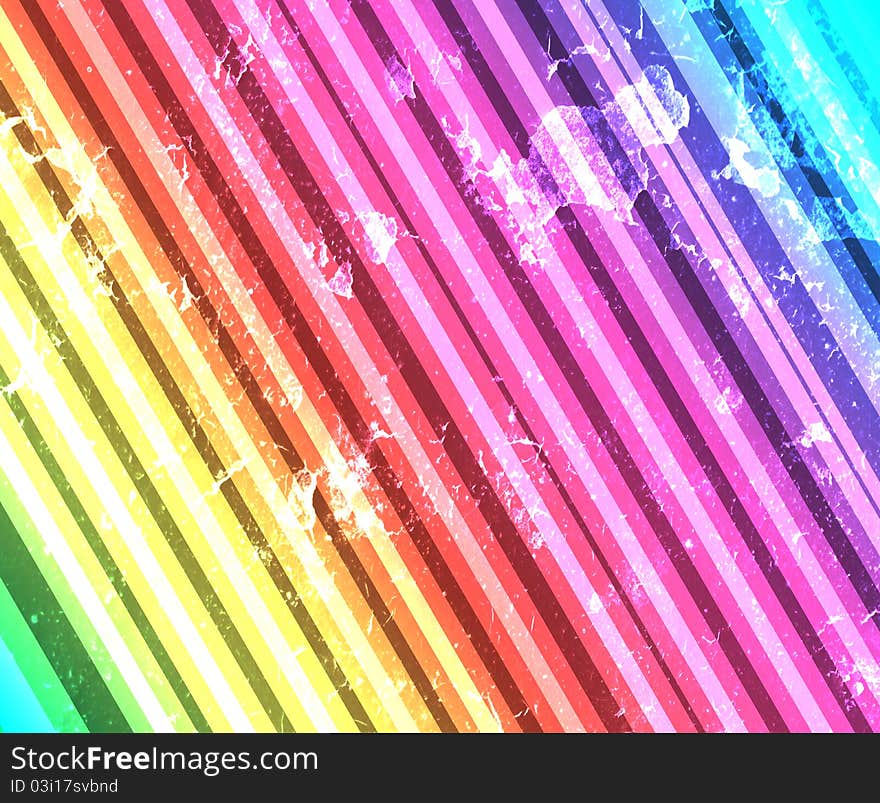 Striped Colored Background