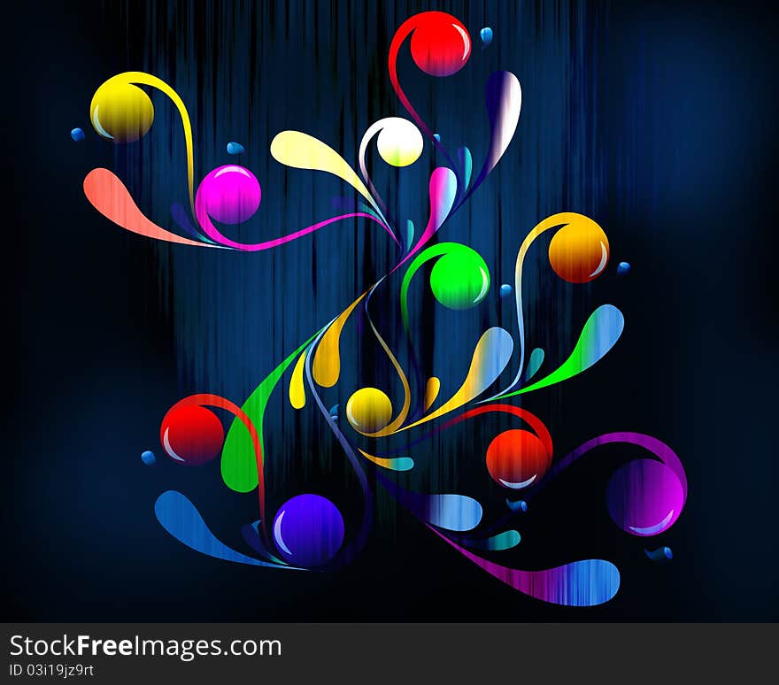 Color abstract background