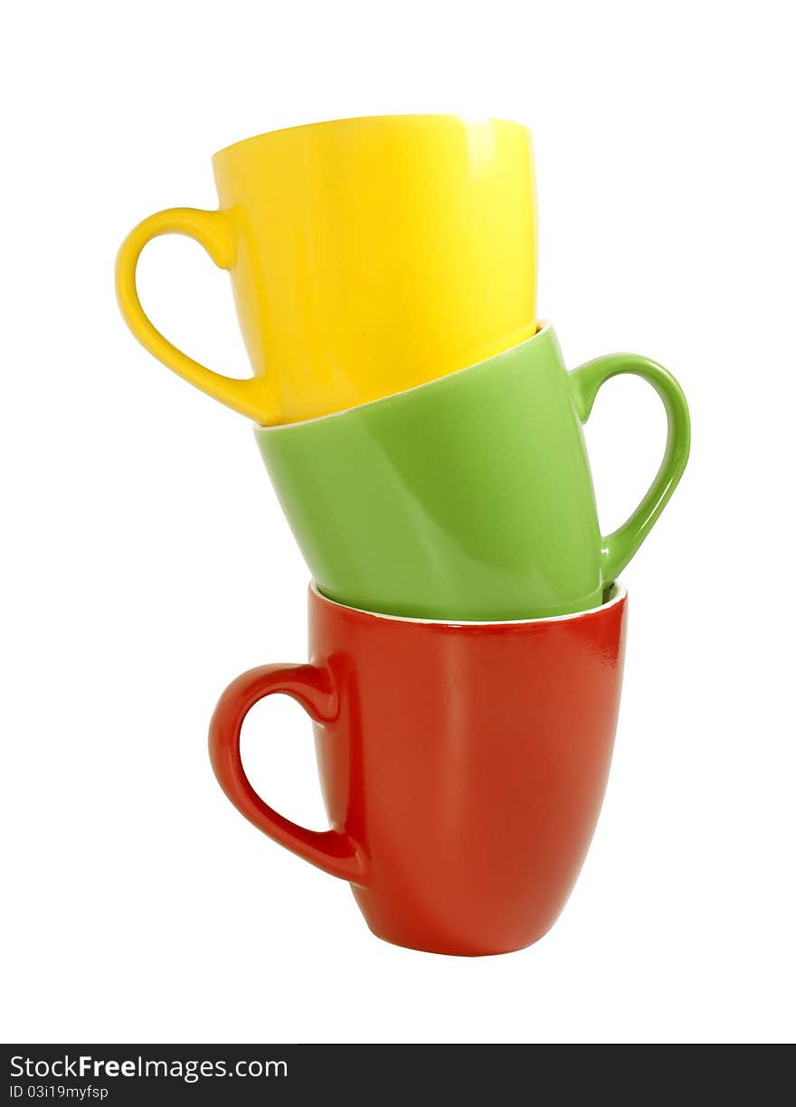 Colored cups