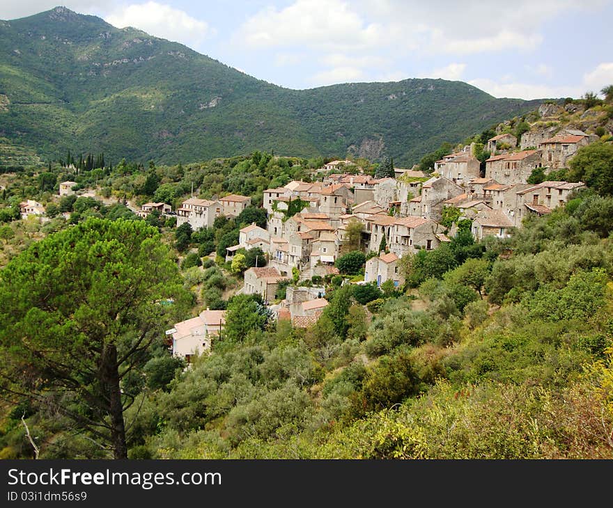 Southern French Mountain Village