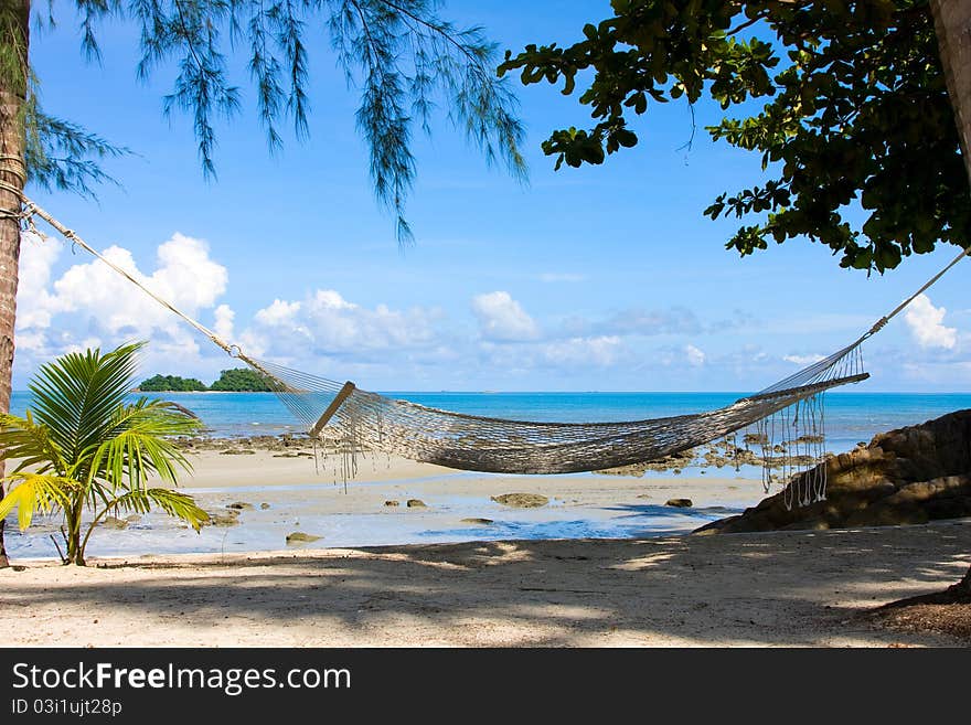 Relaxation on the beach