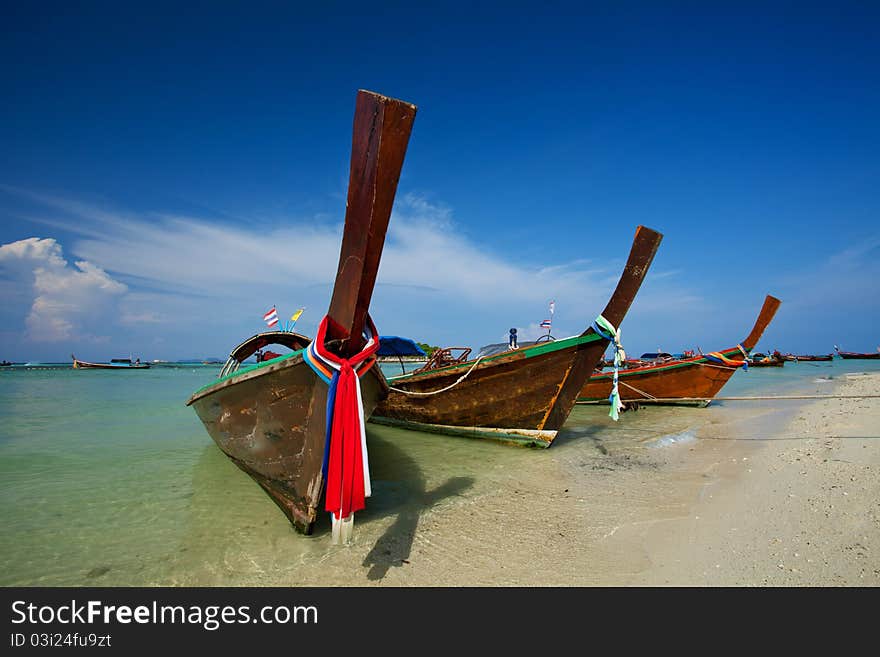 Boats On The Sea