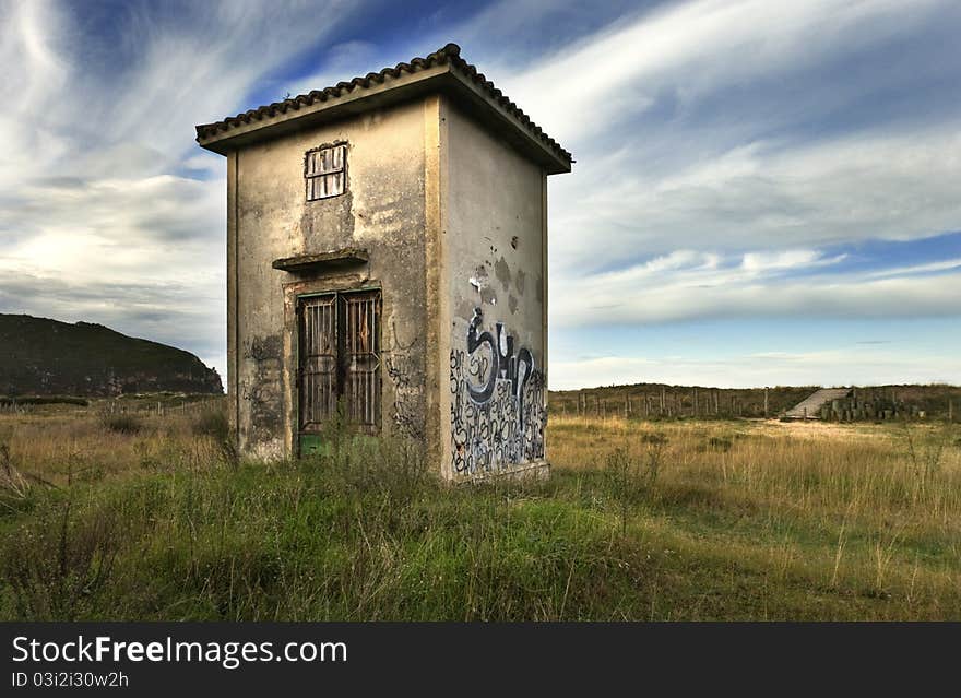 Little house on the coast