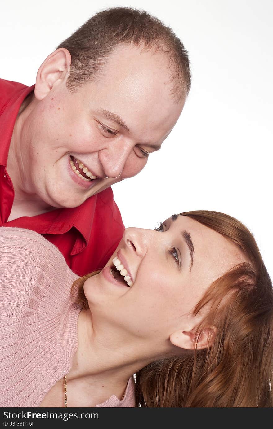 Beautiful Family Smiling