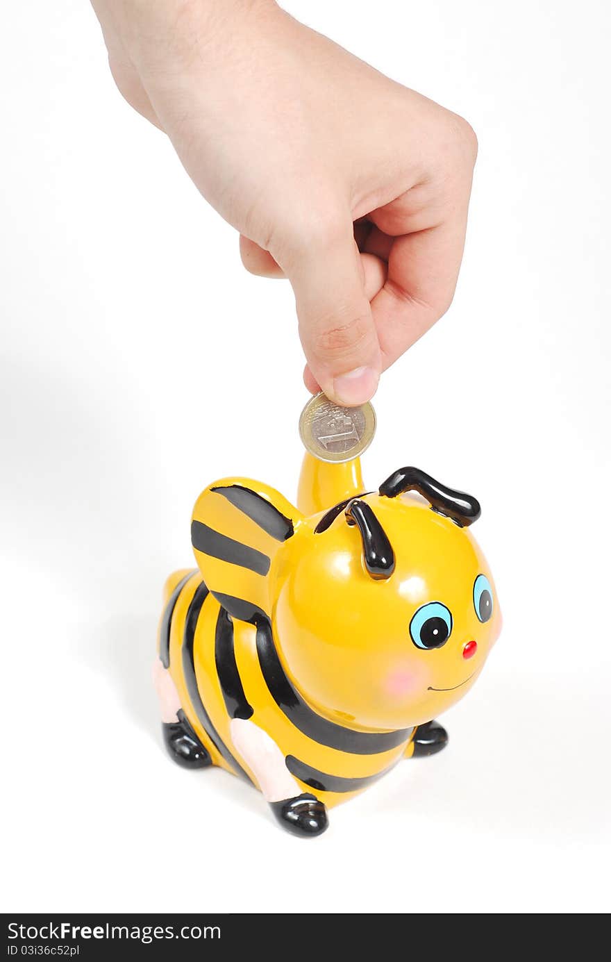 Bee Piggy Bank2