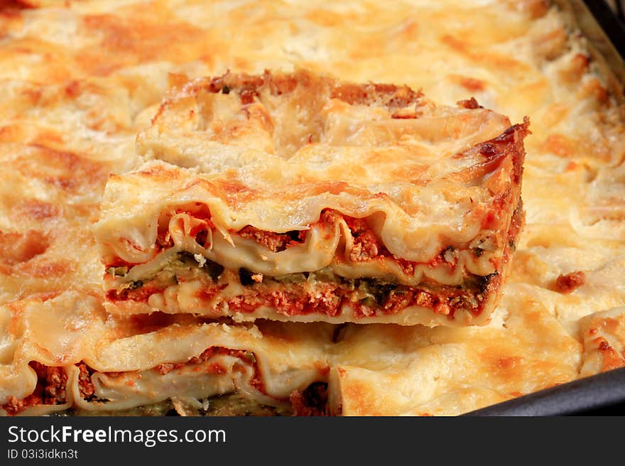 Tasty lasagna