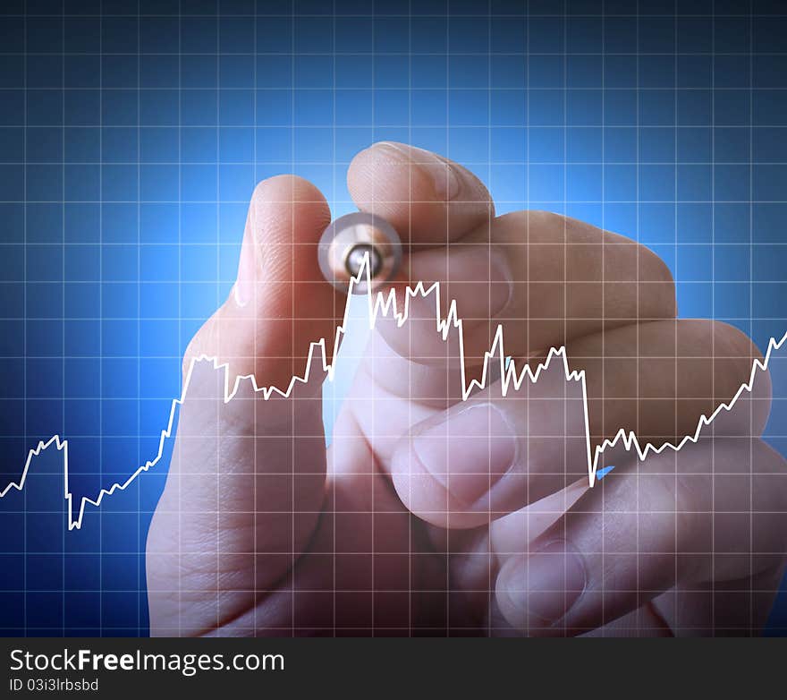 Hand drawing a graph