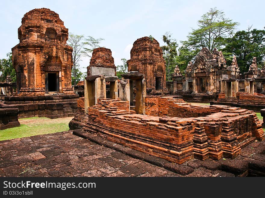 Castle rocks in the Northeast of Thailand. Castle rocks in the Northeast of Thailand