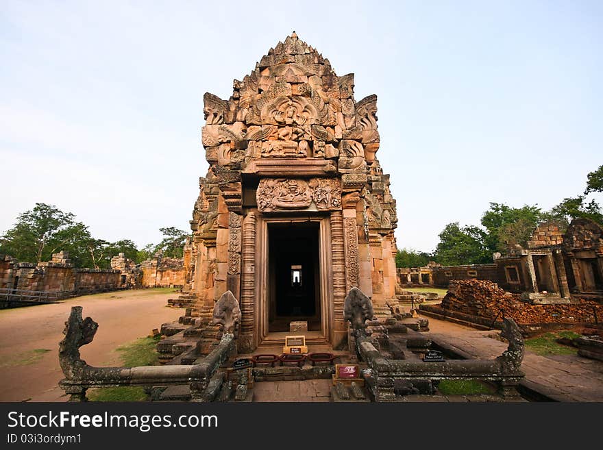 Castle rocks in the Northeast of Thailand. Castle rocks in the Northeast of Thailand