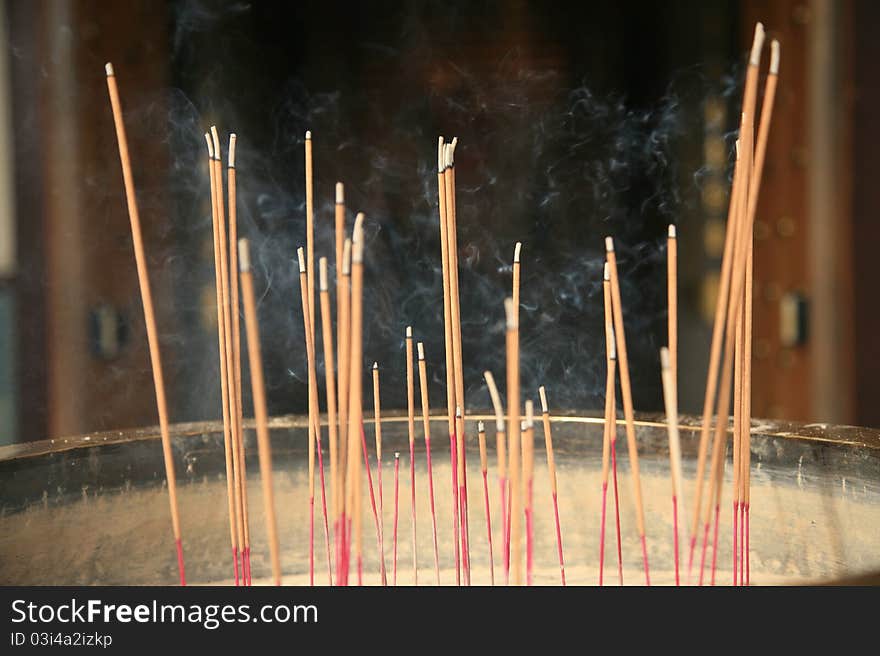 Buddhist Temple Incense