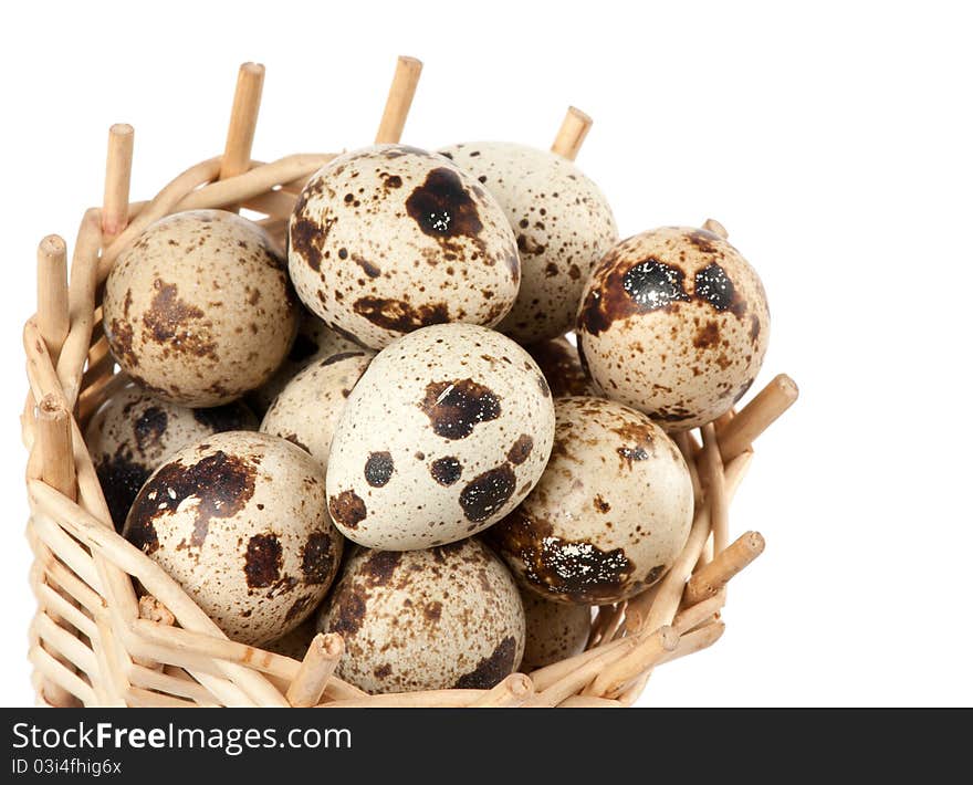 Quail eggs